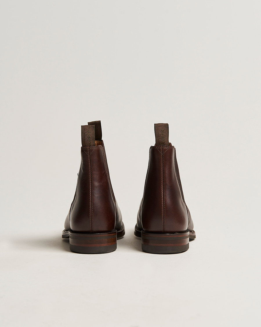 Hombres | Botas | Loake 1880 | Chatsworth Chelsea Boot Dk Brown Waxy Calf