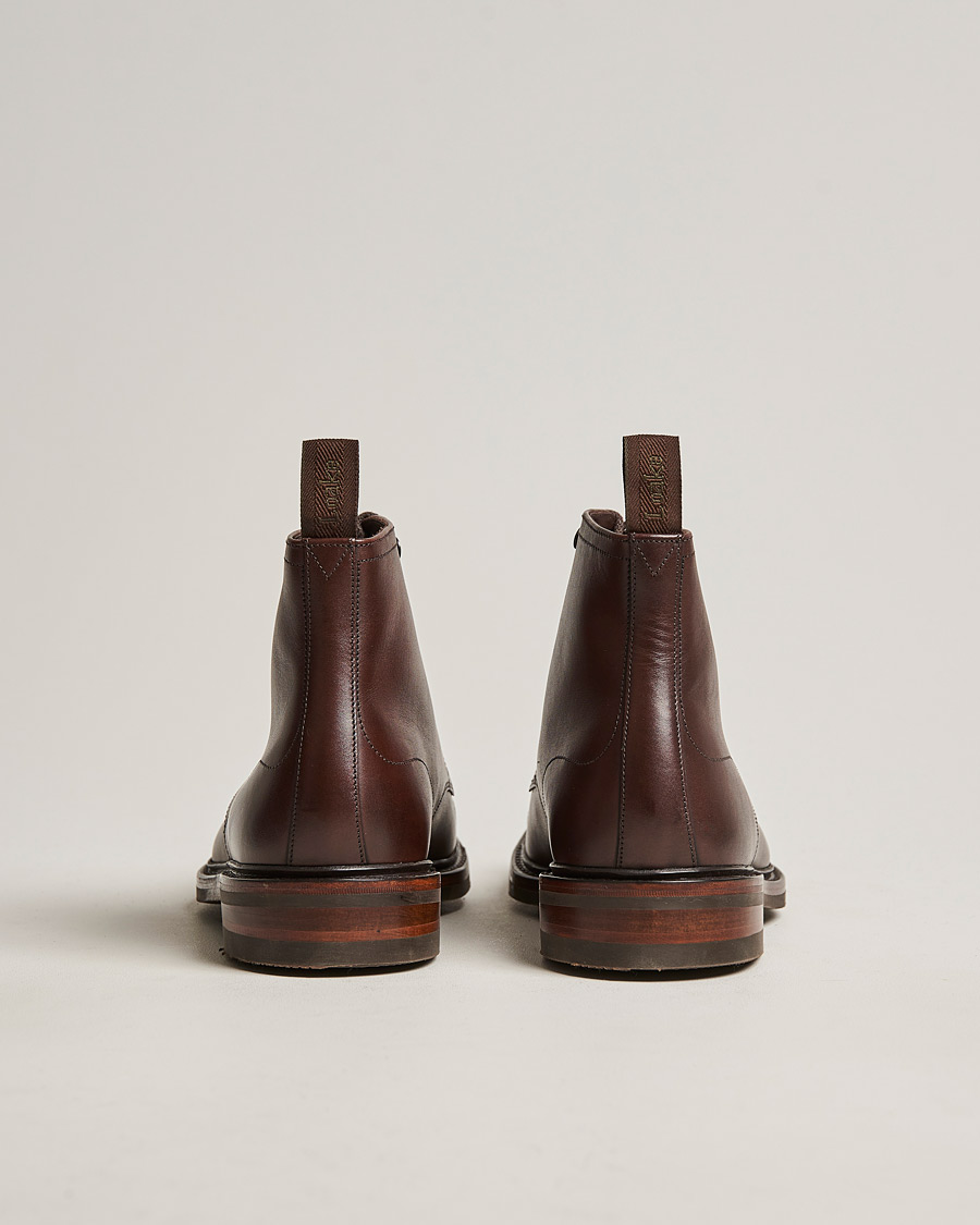 Hombres | Botas | Loake 1880 | Roehampton Boot Dk Brown Burnished Calf