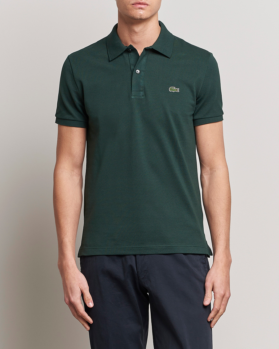 Hombres | Polos | Lacoste | Slim Fit Polo Piké Sinople