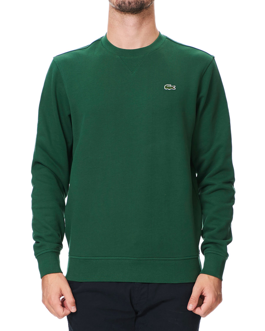 Hombres | Jerséis y prendas de punto | Lacoste | Crew Neck Sweatshirt Green