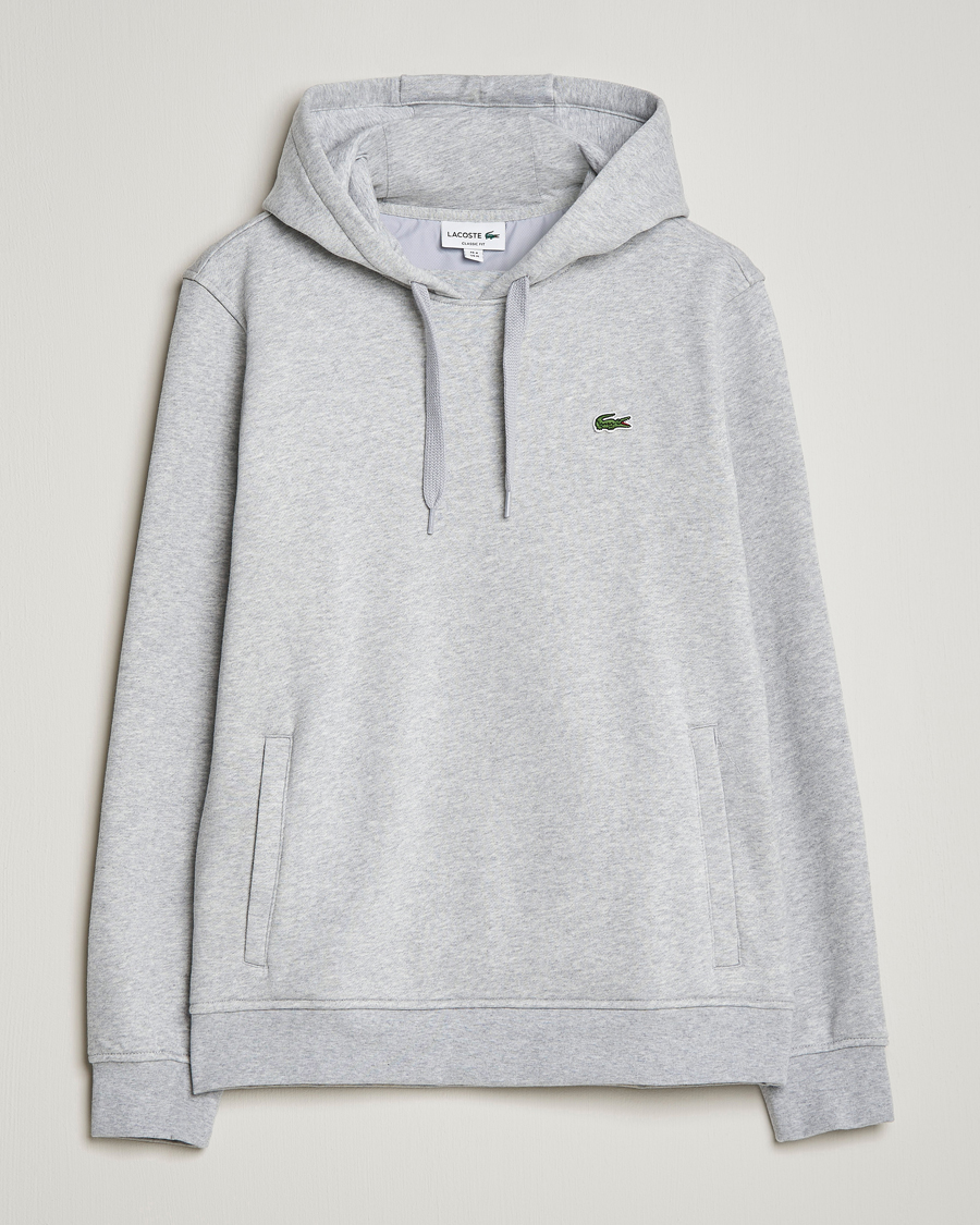 Hombres | Jerséis y prendas de punto | Lacoste | Hoodie Silver Chine