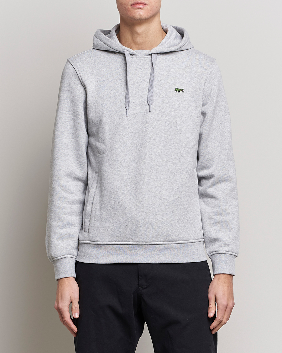 Hombres | Jerséis y prendas de punto | Lacoste | Hoodie Silver Chine