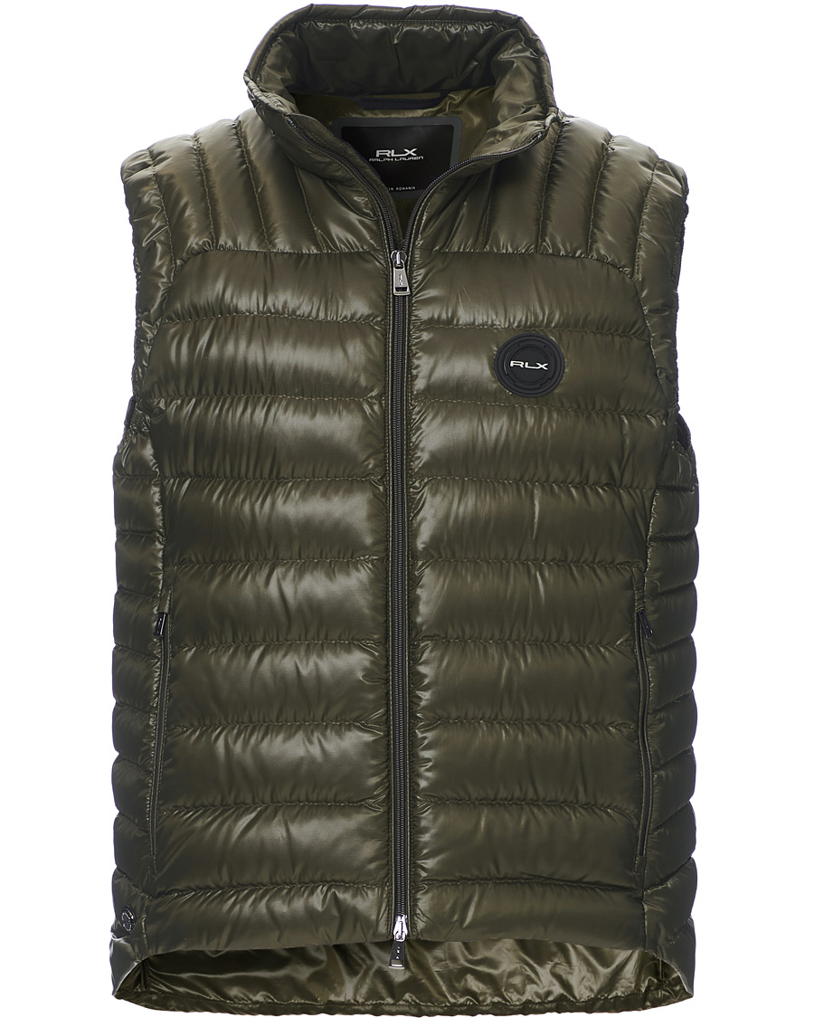 Hombres | Abrigos y chaquetas | RLX Ralph Lauren | Lightweight Down Vest Dark Olive