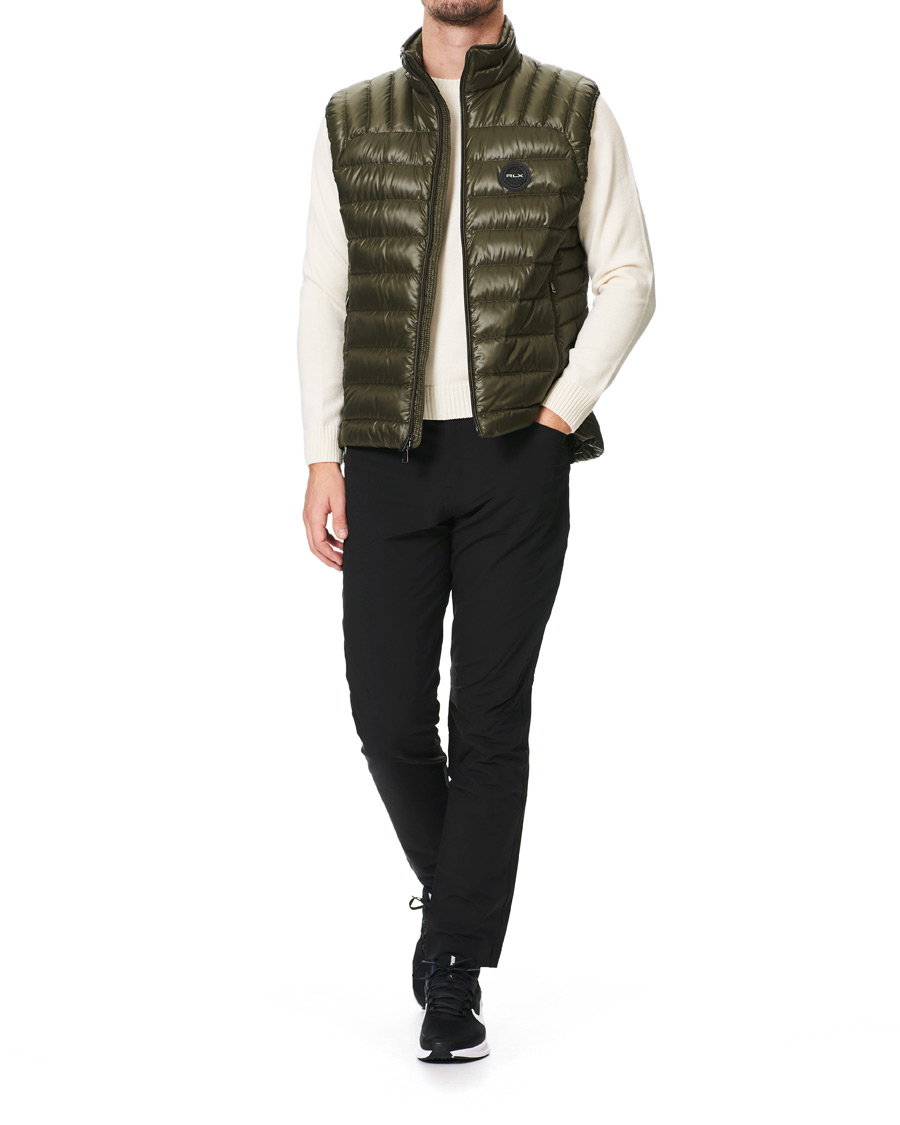 Hombres | Abrigos y chaquetas | RLX Ralph Lauren | Lightweight Down Vest Dark Olive