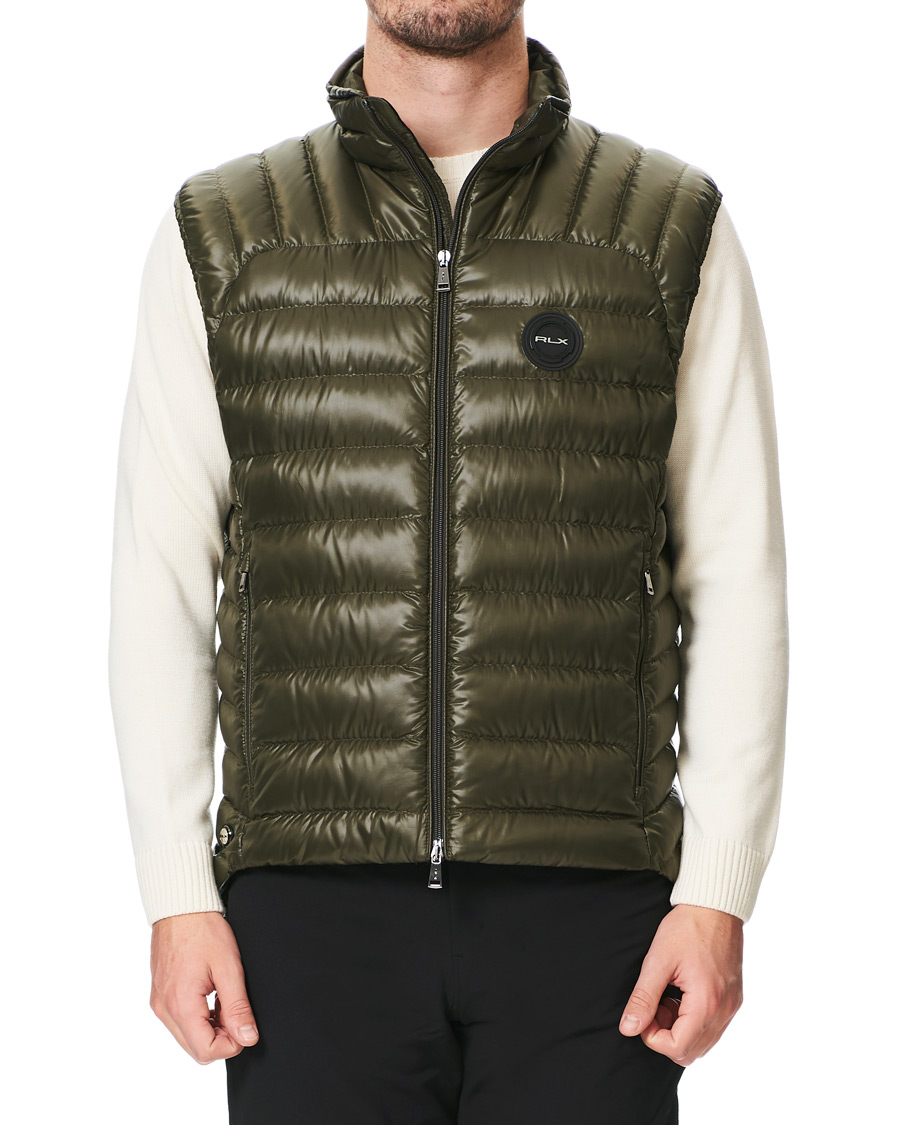 Hombres | Abrigos y chaquetas | RLX Ralph Lauren | Lightweight Down Vest Dark Olive