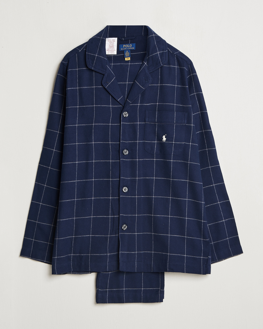Hombres | Pijamas y batas | Polo Ralph Lauren | Pyjama Set Navy Windowpane
