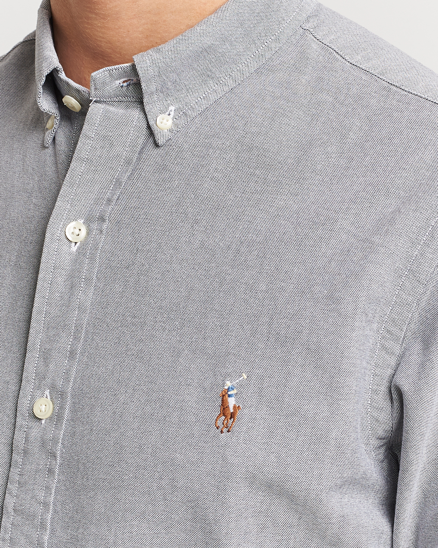 Hombres | Camisas | Polo Ralph Lauren | Slim Fit Oxford Button Down Shirt Slate