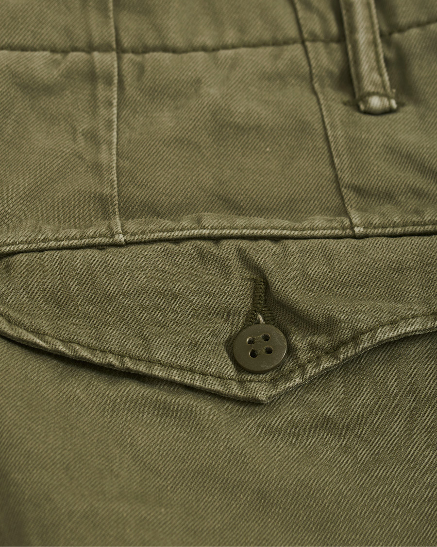 Hombres | Pantalones | RRL | Officer Chino Olive