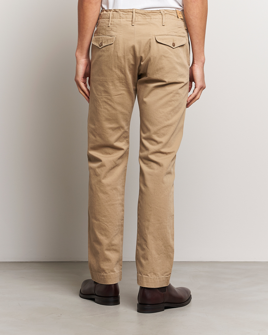 Hombres | Pantalones | RRL | Officers Flat Pant New Military Khaki