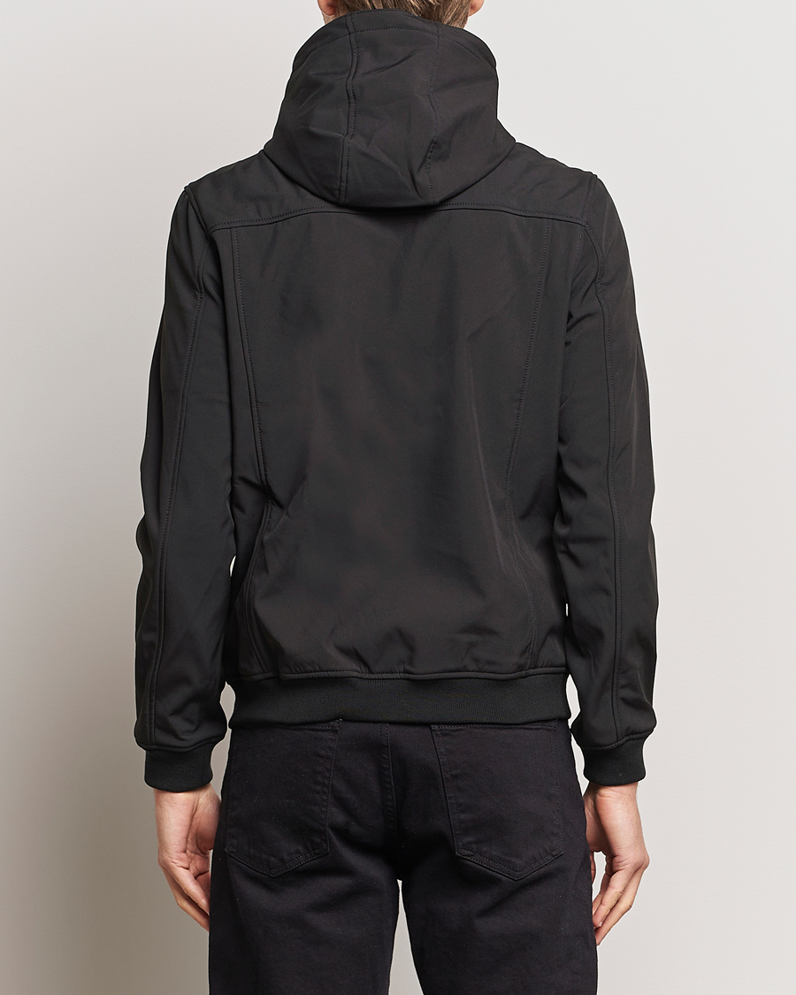 Hombres | Abrigos y chaquetas | Lyle & Scott | Softshell Hooded Jacket Jet Black