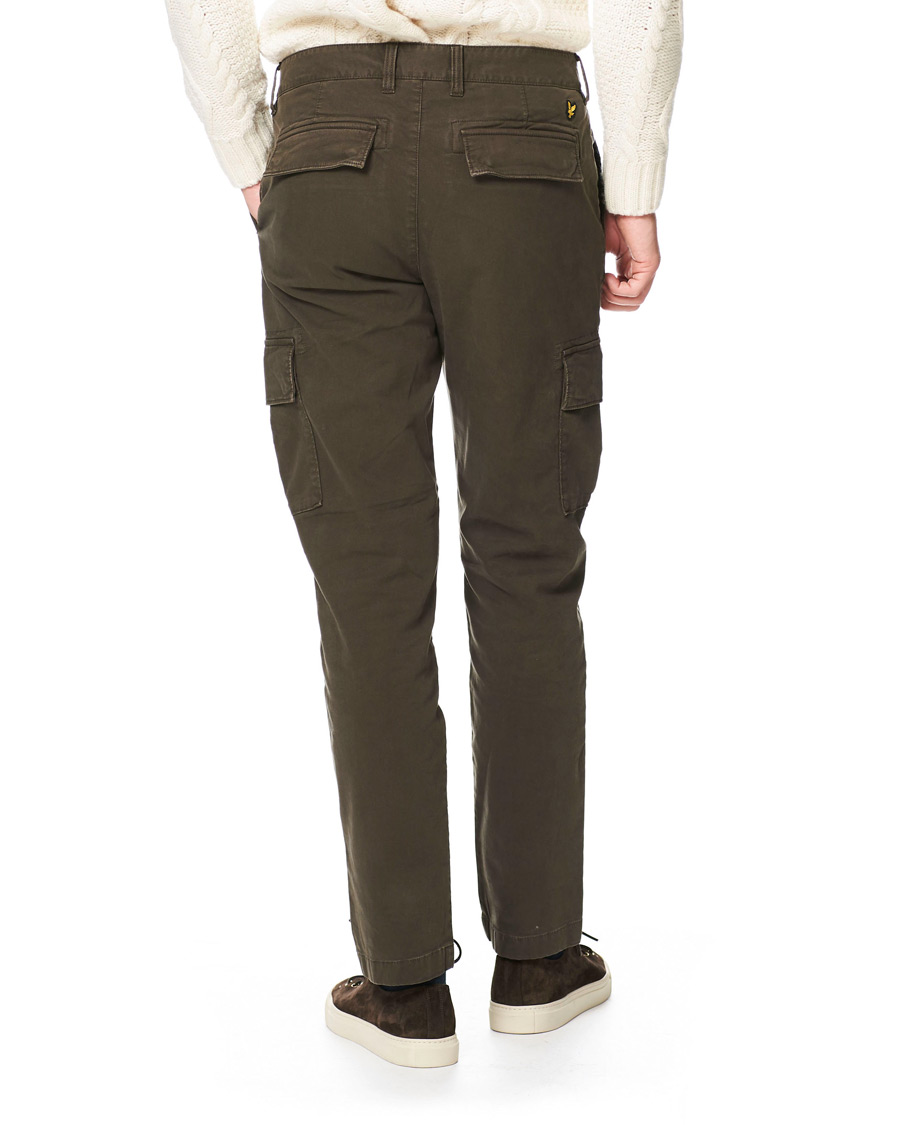 Hombres | Pantalones | Lyle & Scott | Cargo Pants Trek Green