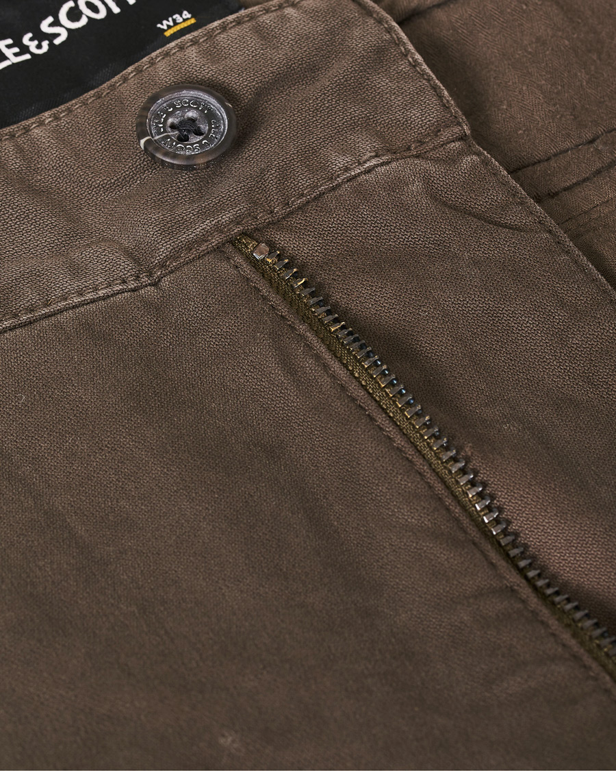 Hombres | Pantalones | Lyle & Scott | Cargo Pants Trek Green