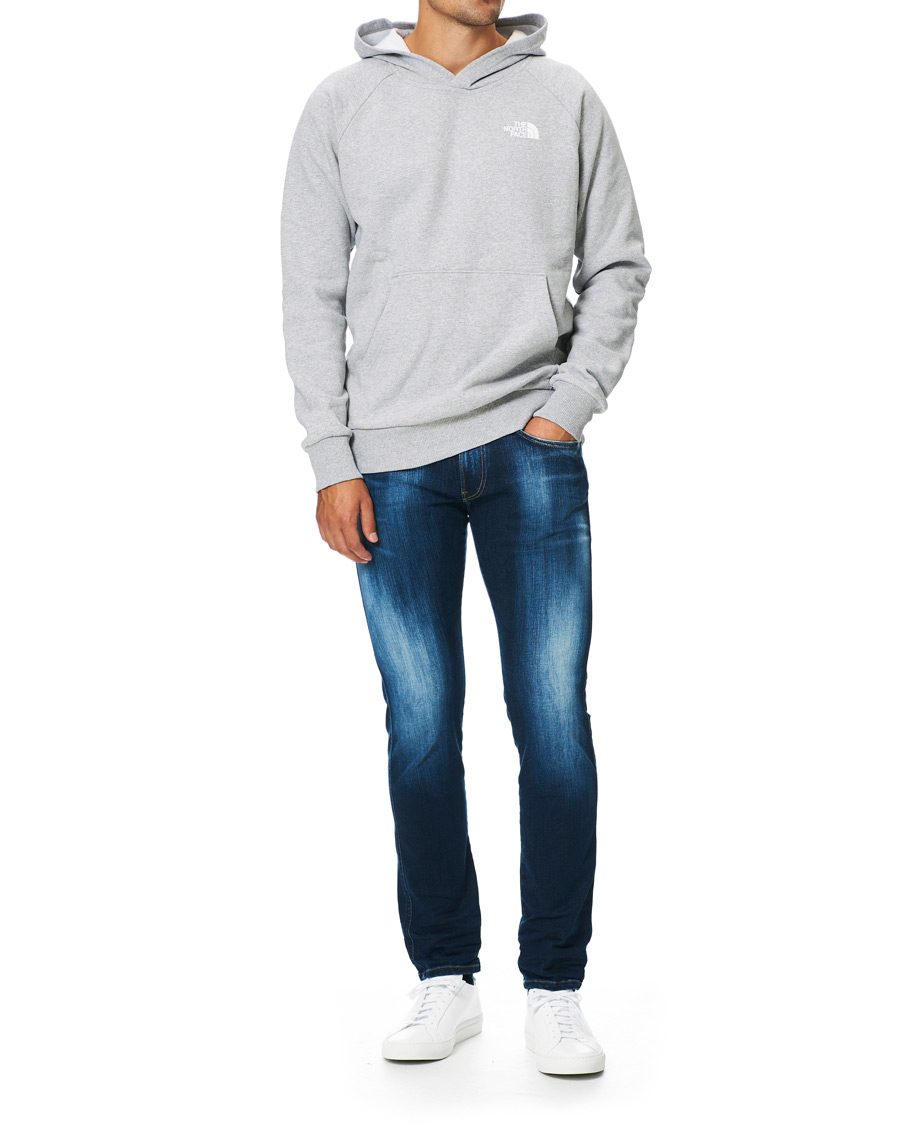 Hombres | Jerséis y prendas de punto | The North Face | Raglan Redbox Hoodie Grey Heather