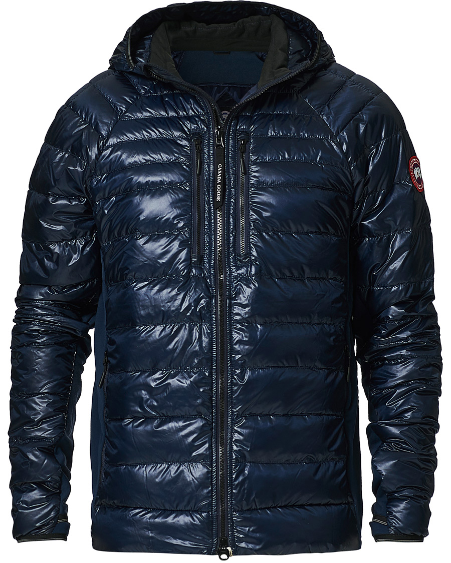 Hombres | Abrigos y chaquetas | Canada Goose | Hybridge Lite Hooded Jacket Atlantic Navy