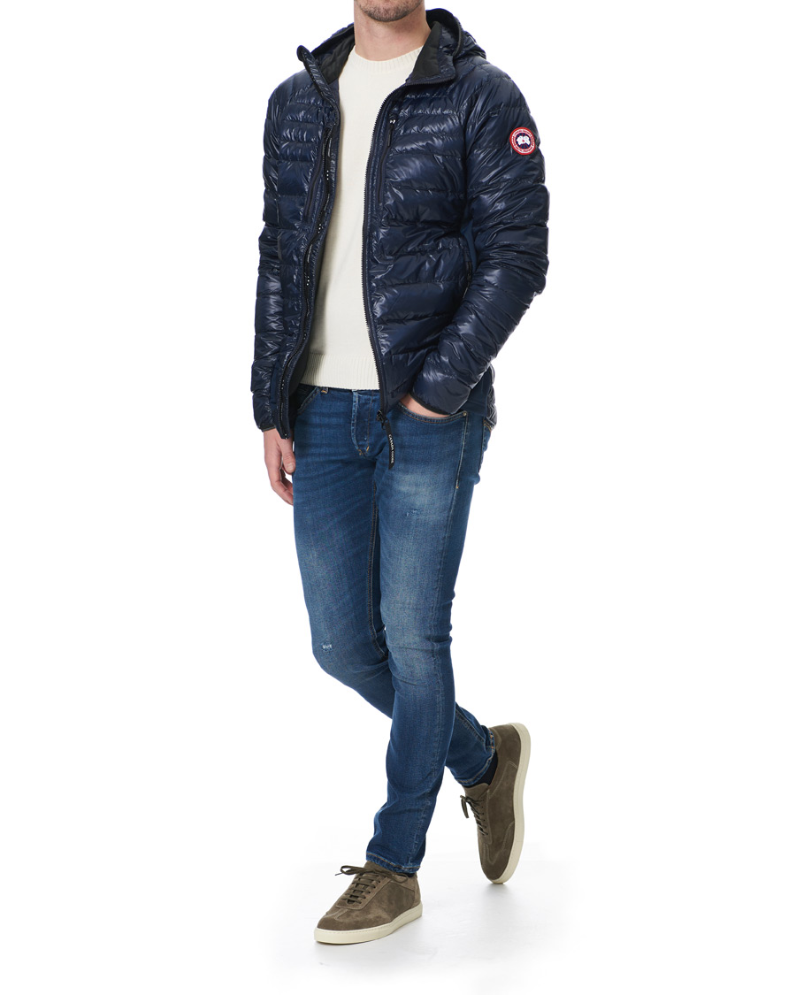 Hombres | Abrigos y chaquetas | Canada Goose | Hybridge Lite Hooded Jacket Atlantic Navy