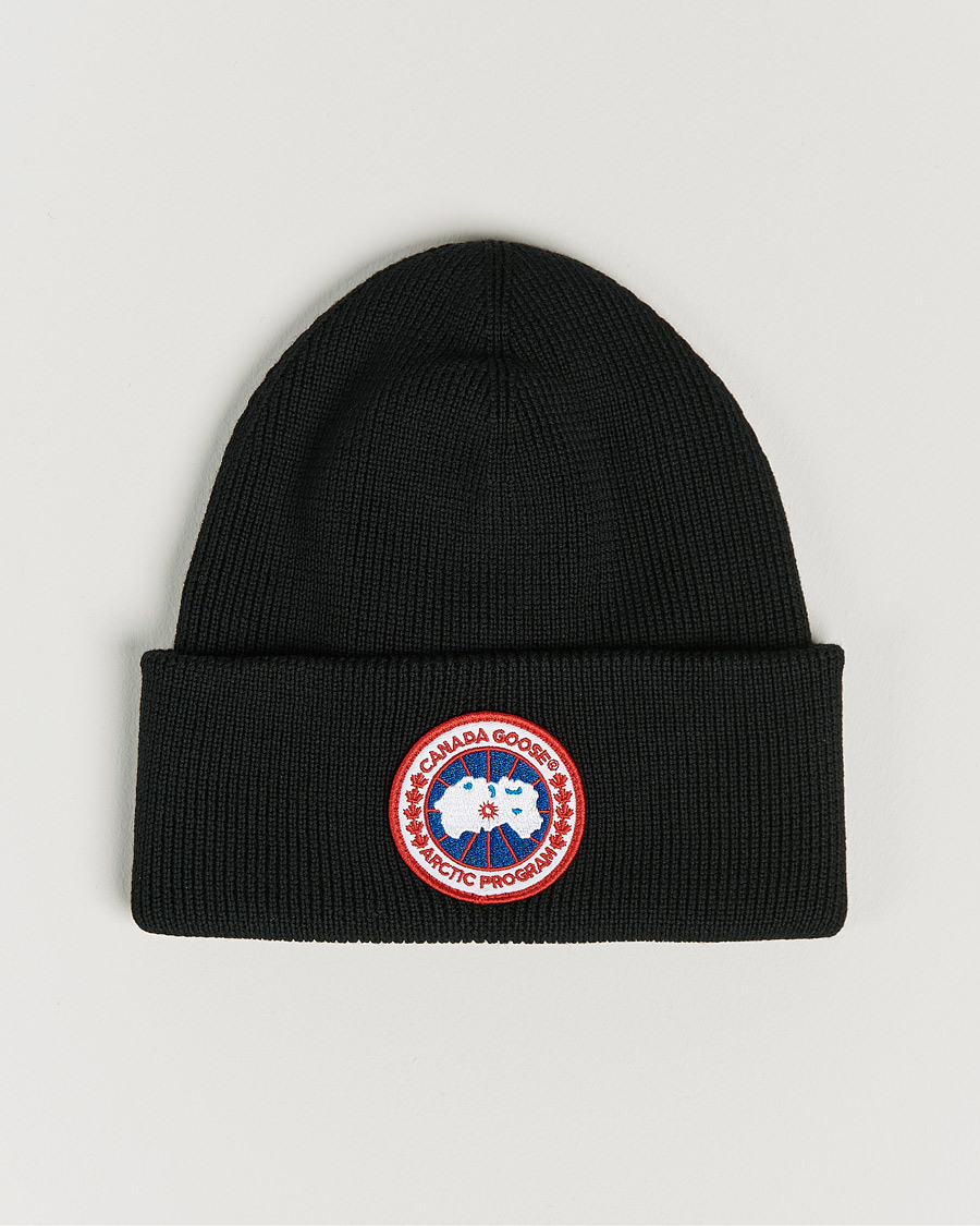 Hombres | Canada Goose Arctic Disc Toque Black | Canada Goose | Arctic Disc Toque Black
