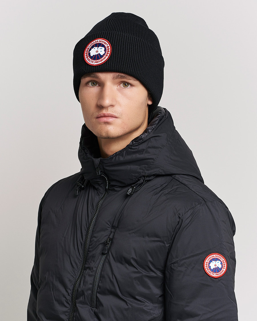 Hombres | Canada Goose Arctic Disc Toque Black | Canada Goose | Arctic Disc Toque Black