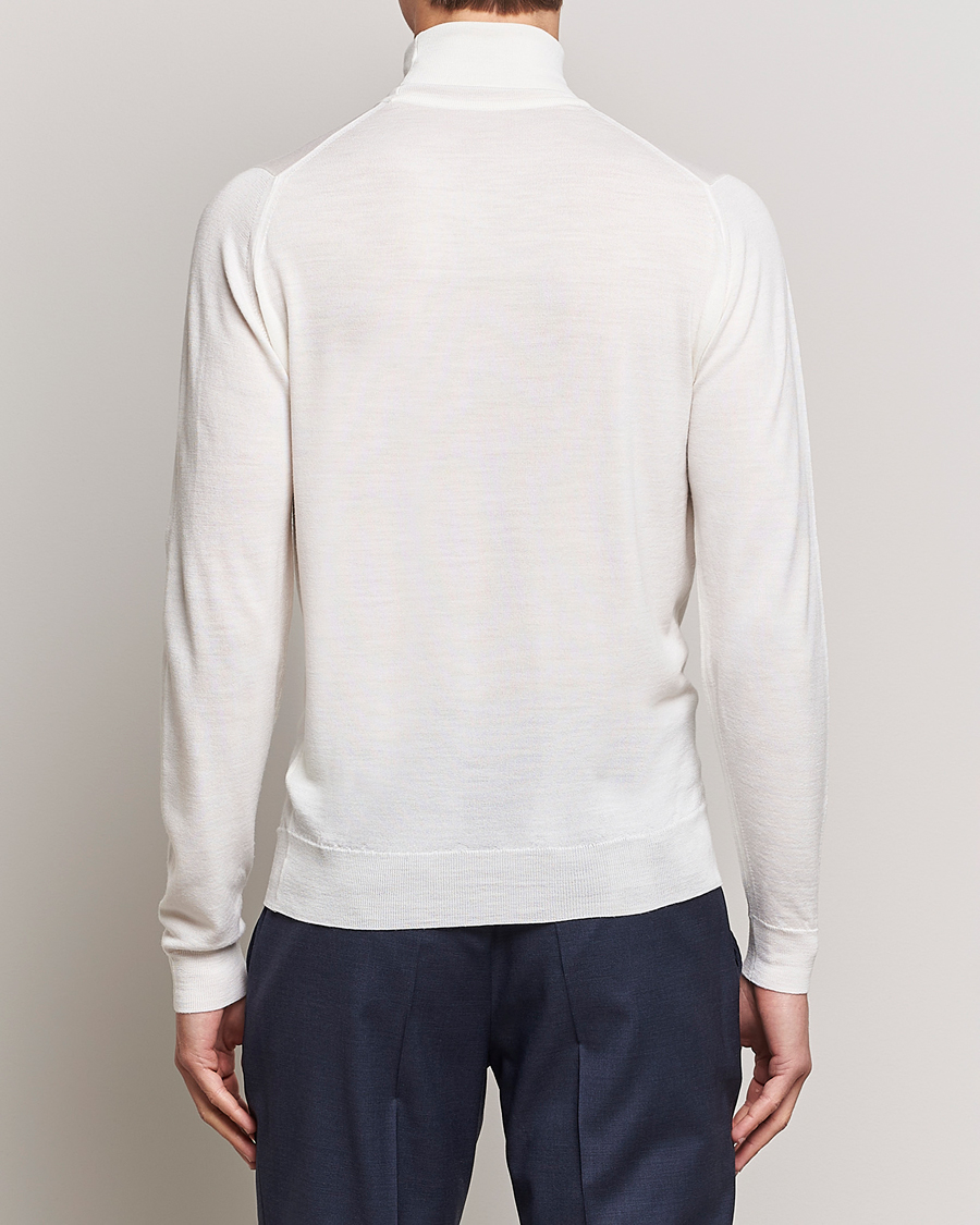 Hombres | Jerséis y prendas de punto | John Smedley | Cherwell Extra Fine Merino Rollneck Snow White