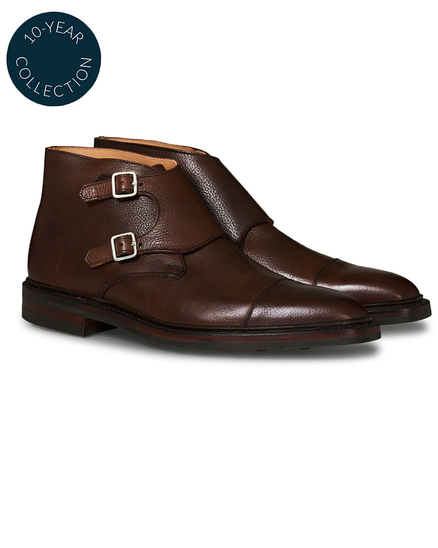 Hombres | Crockett & Jones x Tärnsjö Garveri Camberley Scotch Grain Dainite Dark Brown | Crockett & Jones x Tärnsjö Garveri | Camberley Scotch Grain Dainite Dark Brown