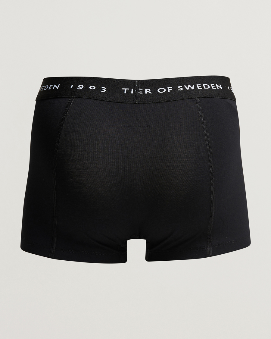 Hombres | Ropa interior | Tiger of Sweden | Hermod Cotton 3-Pack Boxer Brief Black