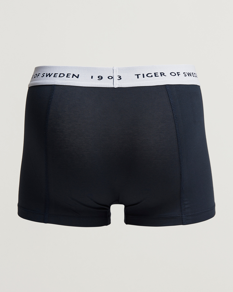 Hombres | Business & Beyond | Tiger of Sweden | Hermod Cotton 3-Pack Boxer Brief Navy
