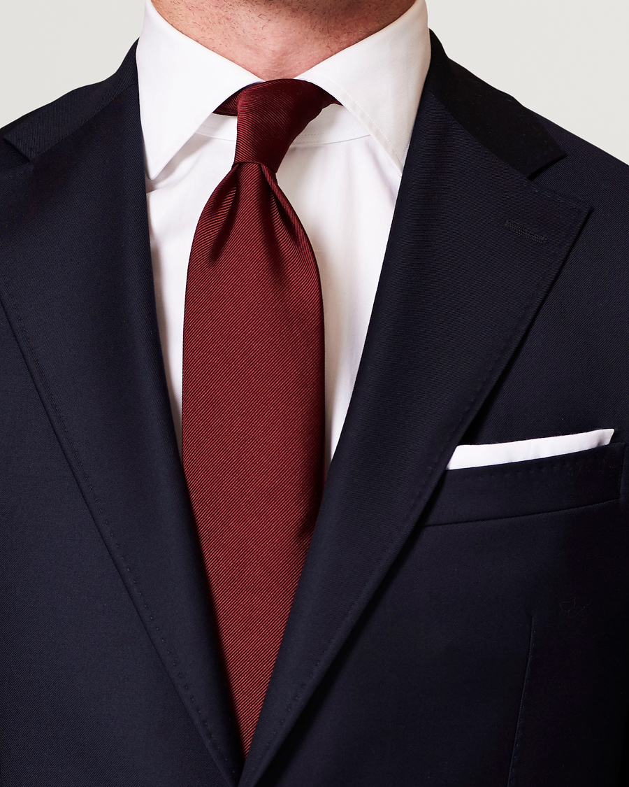 Hombres | Pañuelos de bolsillo | Amanda Christensen | 6-pack Cotton Pocket Square White