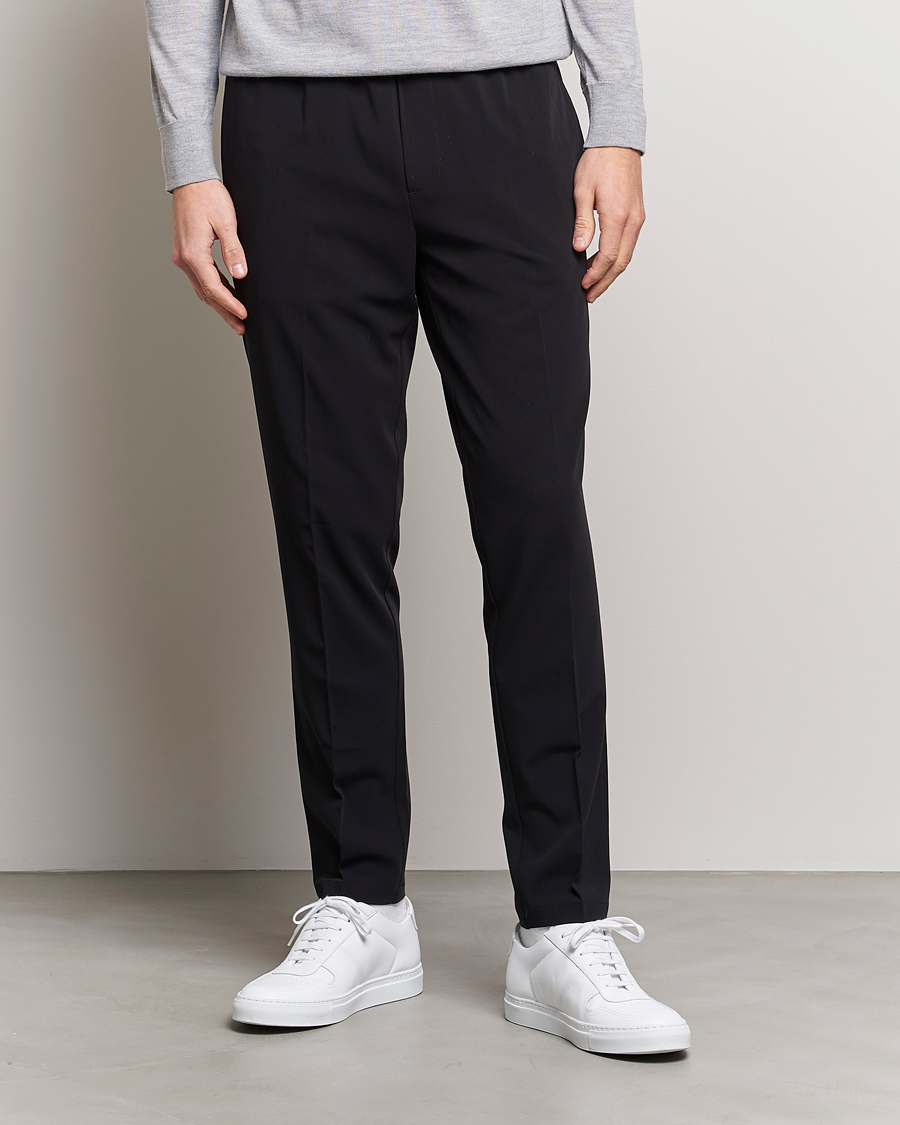 Hombres | Pantalones con cordón | Samsøe Samsøe | Smithy Drawstring Trousers Black