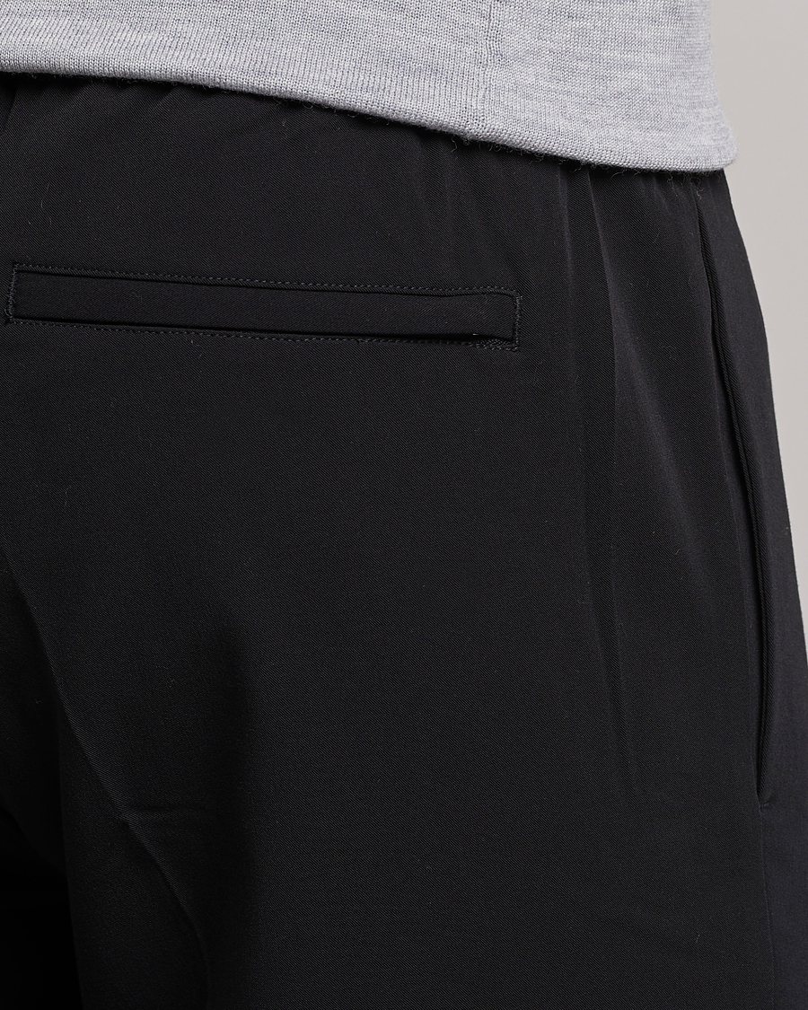 Hombres | Pantalones | Samsøe Samsøe | Smithy Drawstring Trousers Black