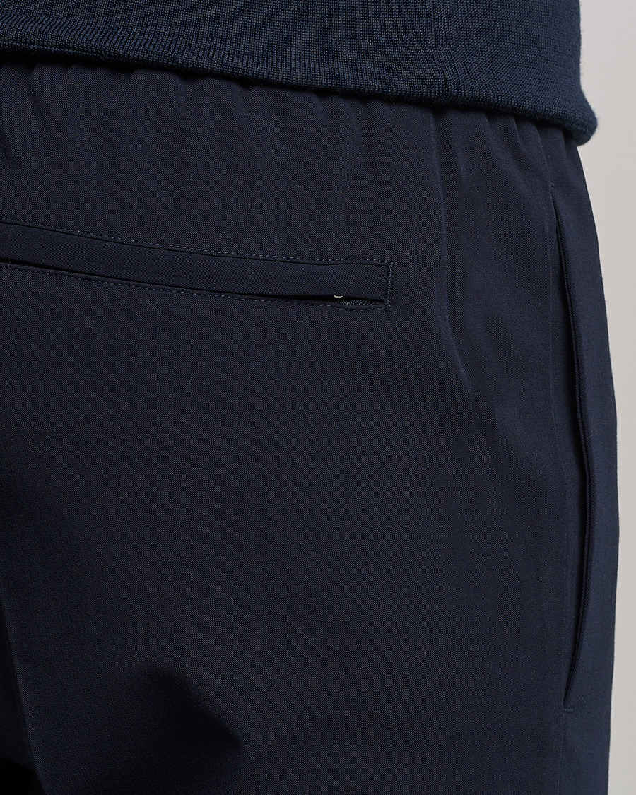 Hombres | Pantalones | Samsøe Samsøe | Smithy Drawstring Trousers Night Sky