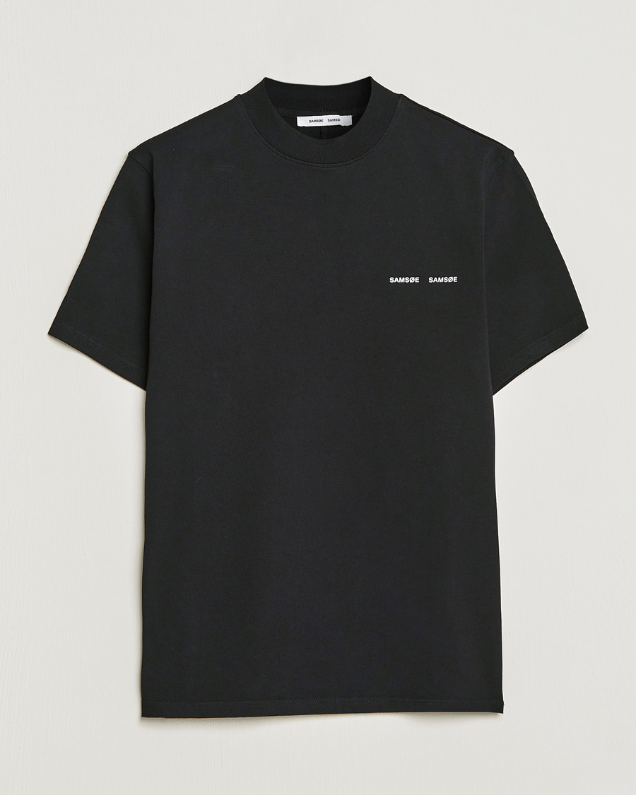 Hombres | Camisetas | Samsøe Samsøe | Norsbro Organic Cotton Tee Black