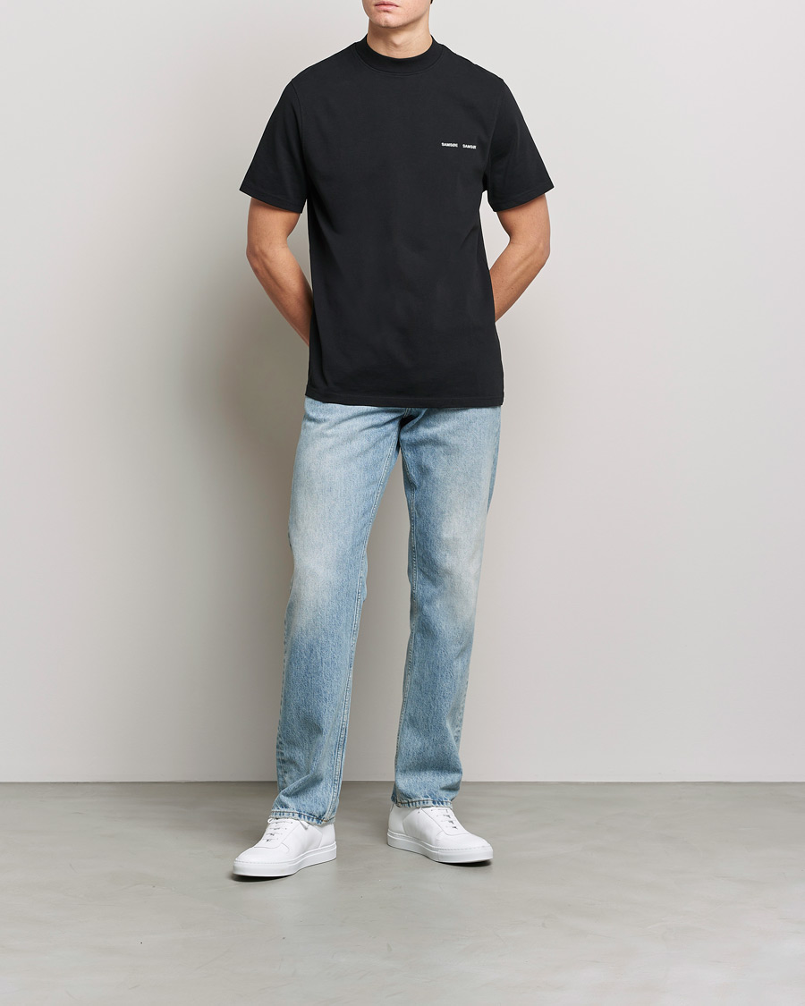 Hombres | Camisetas | Samsøe Samsøe | Norsbro Organic Cotton Tee Black