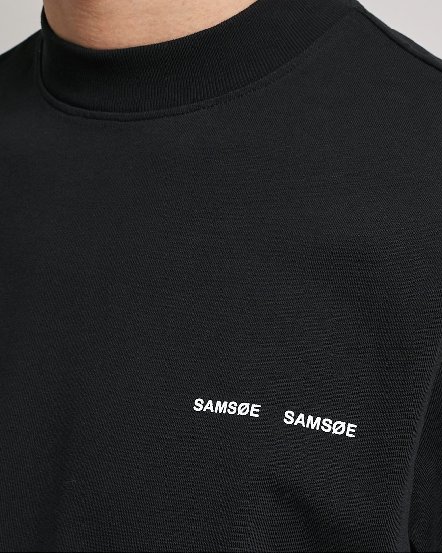 Hombres | Camisetas | Samsøe Samsøe | Norsbro Organic Cotton Tee Black