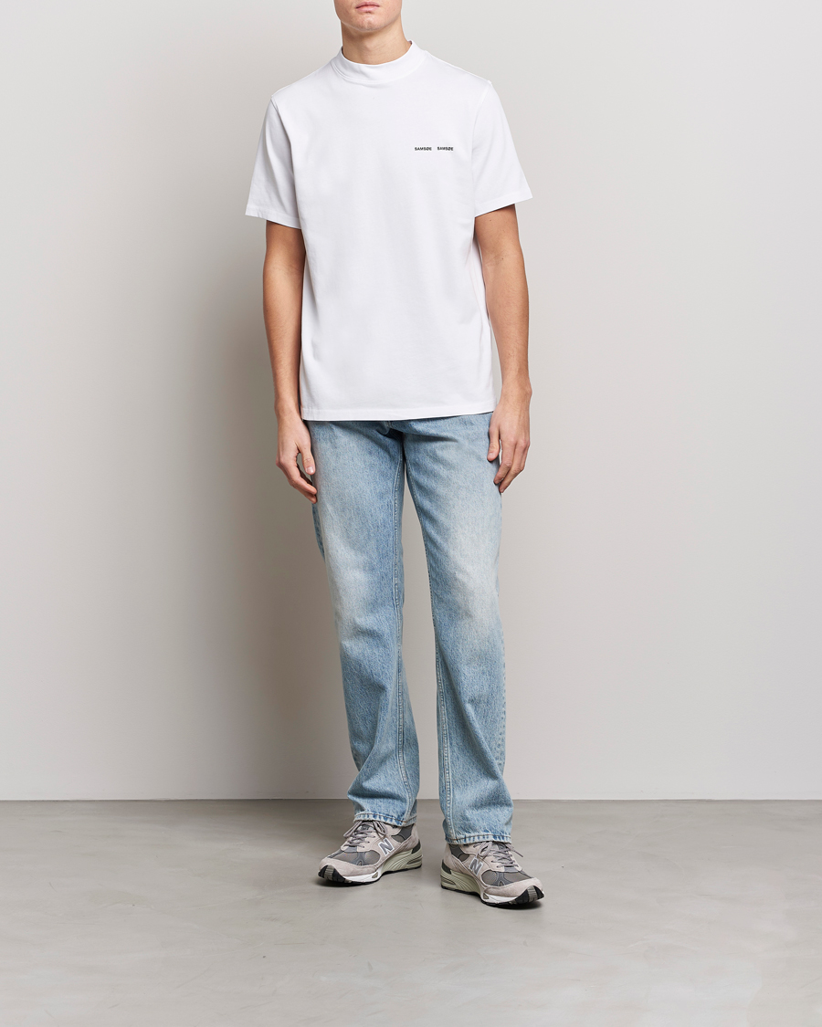 Hombres | Camisetas | Samsøe Samsøe | Norsbro Organic Cotton Tee White