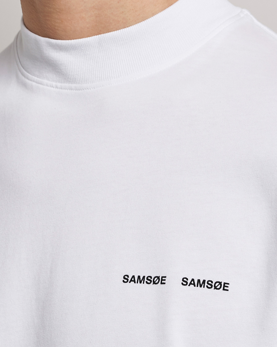 Hombres | Camisetas | Samsøe Samsøe | Norsbro Organic Cotton Tee White