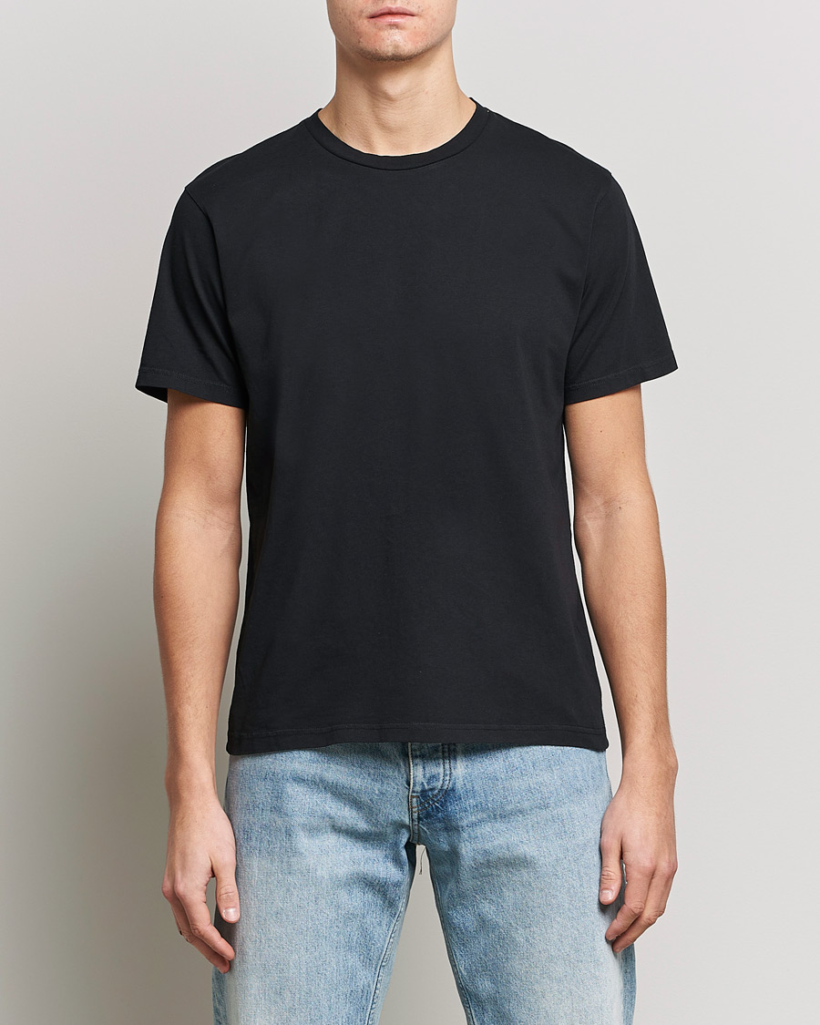 Hombres | Camisetas | Colorful Standard | Classic Organic T-Shirt Deep Black