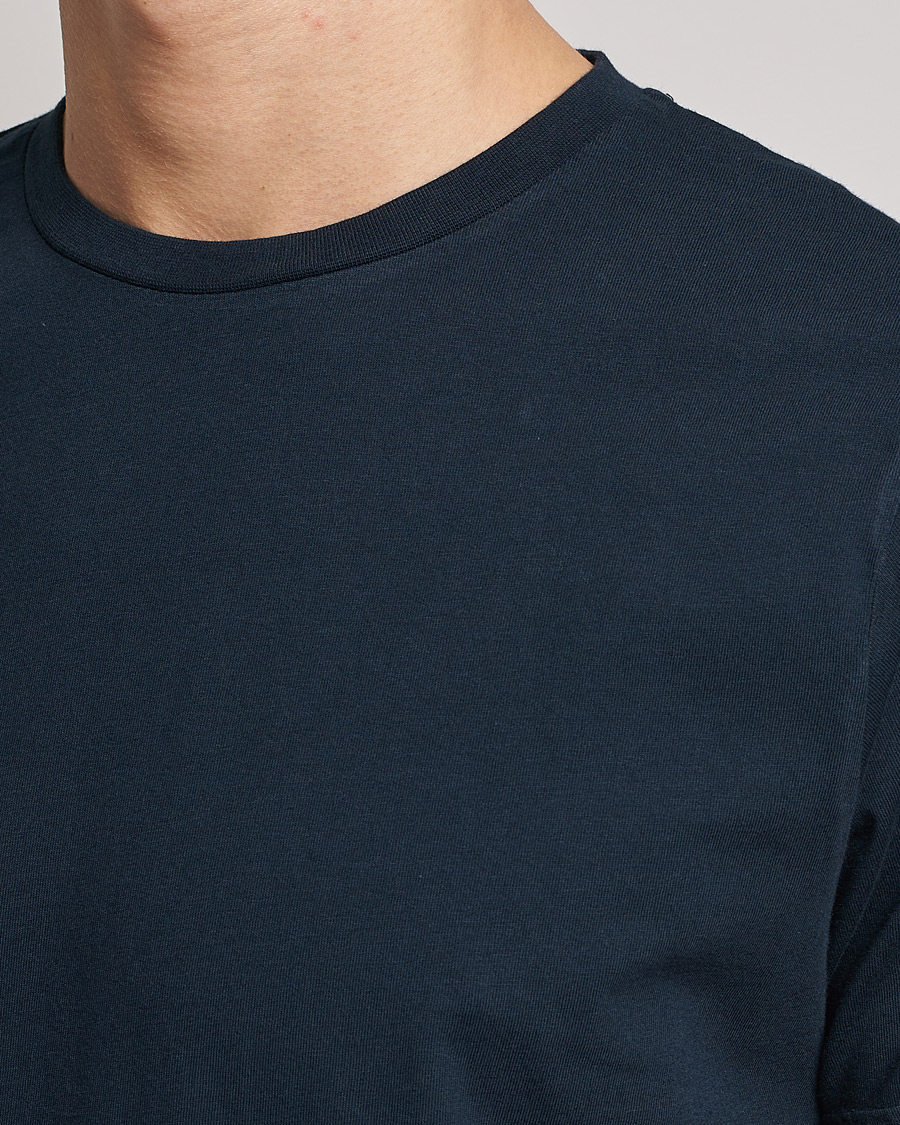 Hombres | Camisetas | Colorful Standard | Classic Organic T-Shirt Navy Blue