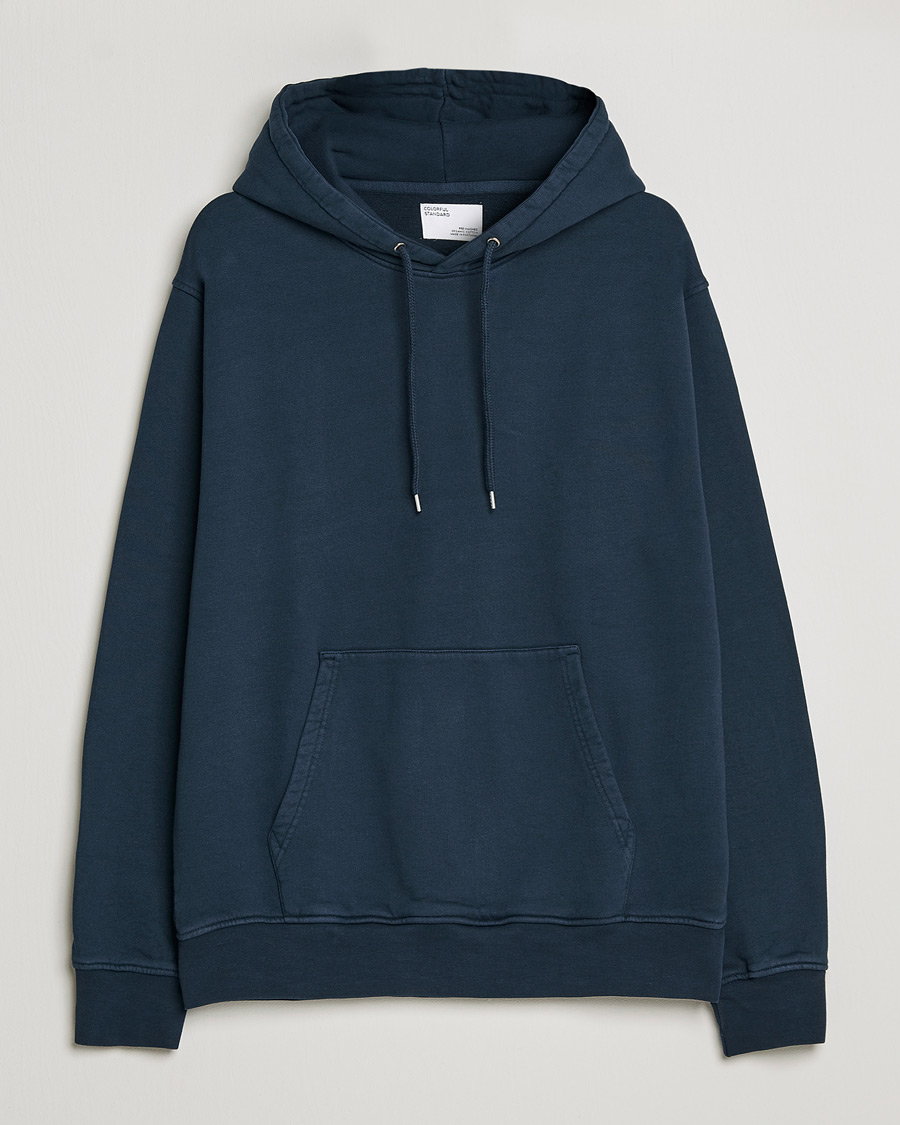 Hombres | Jerséis y prendas de punto | Colorful Standard | Classic Organic Hood Navy Blue
