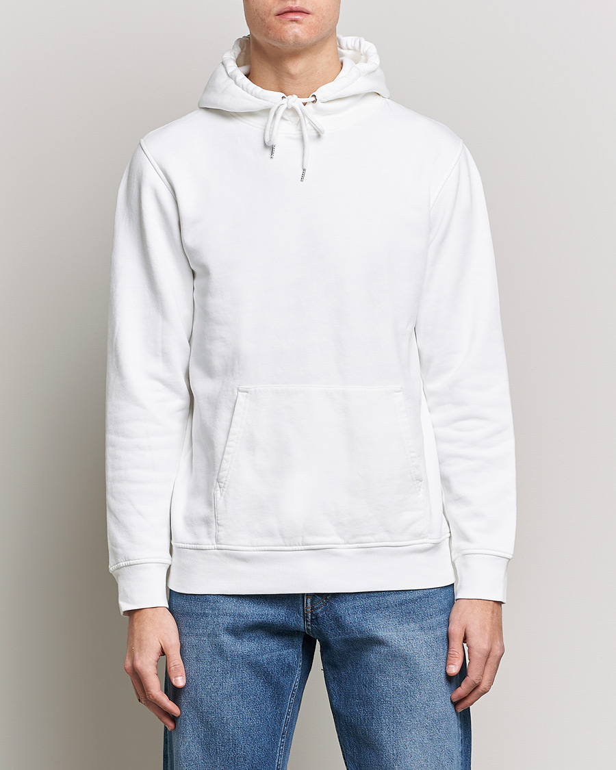 Hombres | Sudaderas con capucha | Colorful Standard | Classic Organic Hood Optical White
