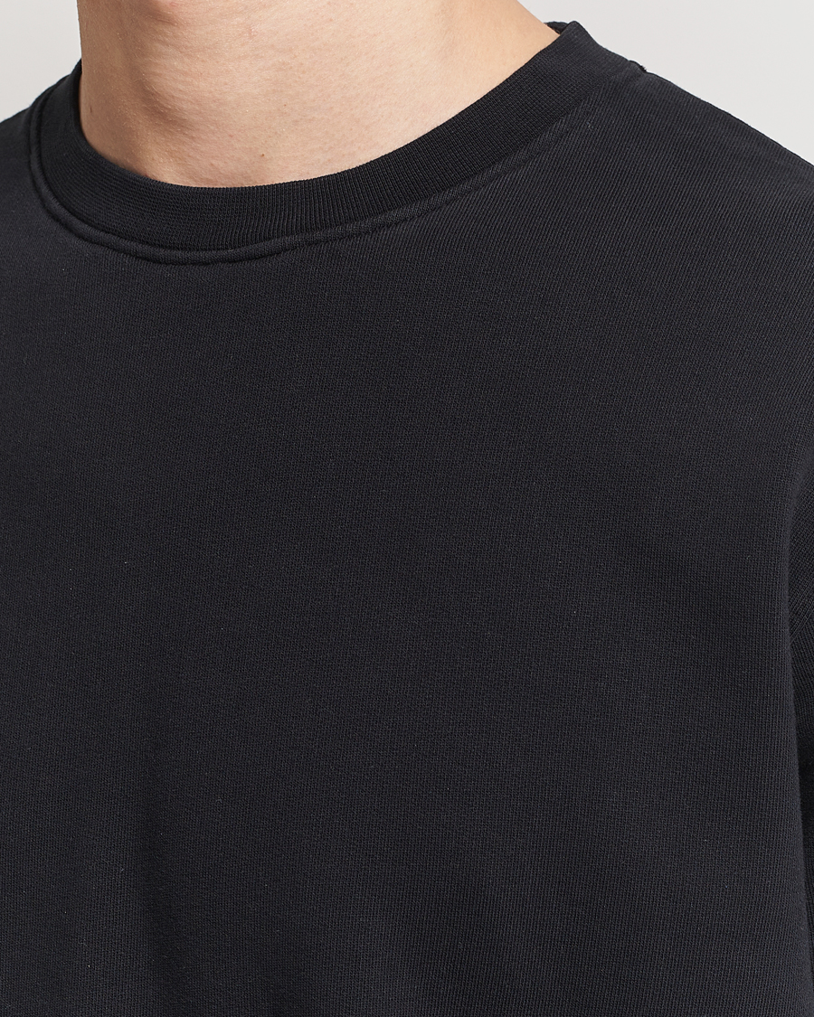 Hombres | Jerséis y prendas de punto | Colorful Standard | Classic Organic Crew Neck Sweat Deep Black