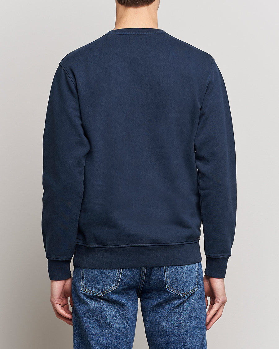Hombres | Jerséis y prendas de punto | Colorful Standard | Classic Organic Crew Neck Sweat Navy Blue