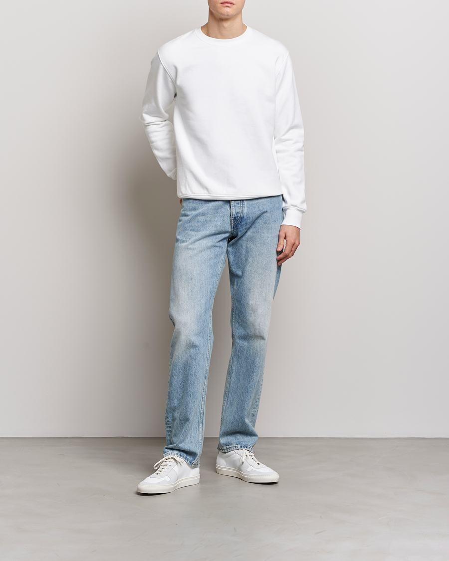 Hombres | Jerséis y prendas de punto | Colorful Standard | Classic Organic Crew Neck Sweat Optical White