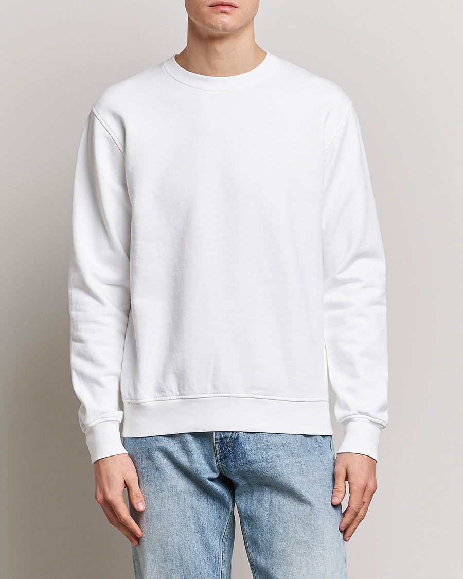 Hombres | Ropa | Colorful Standard | Classic Organic Crew Neck Sweat Optical White