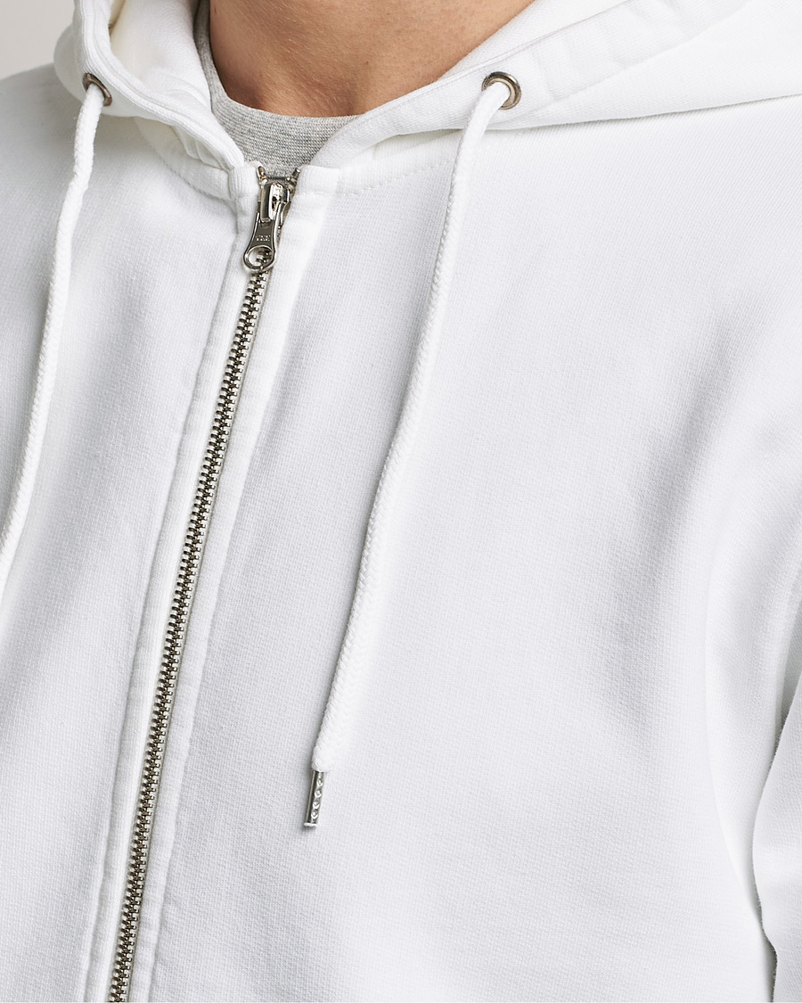 Hombres | Jerséis y prendas de punto | Colorful Standard | Classic Organic Full Zip Hood Optical White