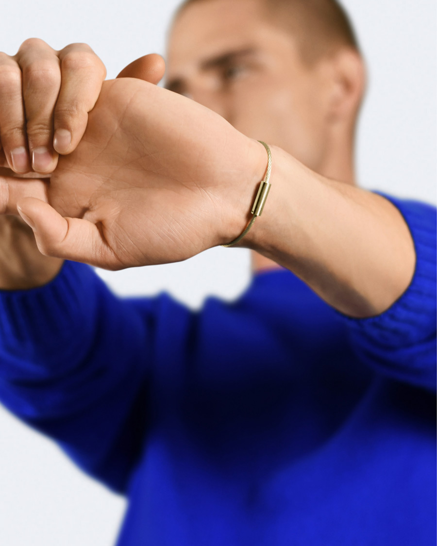 Hombres | LE GRAMME Cable Bracelet Brushed Gold 18-Karat 11g | LE GRAMME | Cable Bracelet Brushed Gold 18-Karat 11g