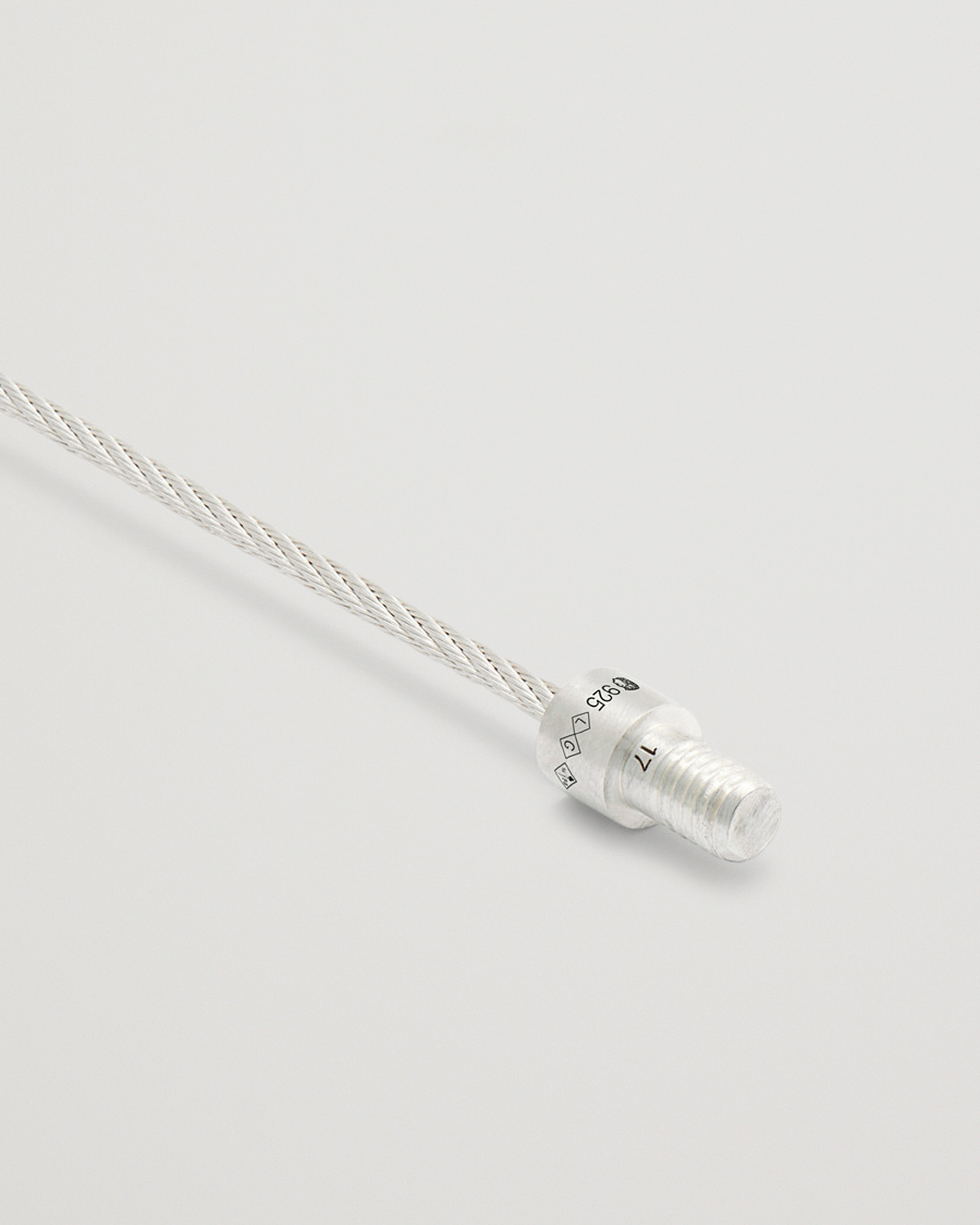 Hombres | Joyas | LE GRAMME | Cable Bracelet Brushed Sterling Silver 7g