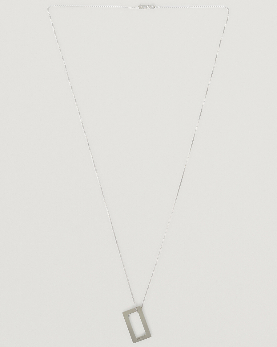Hombres | LE GRAMME Rectangular Necklace Le 3.4 Sterling Silver | LE GRAMME | Rectangular Necklace Le 3.4 Sterling Silver