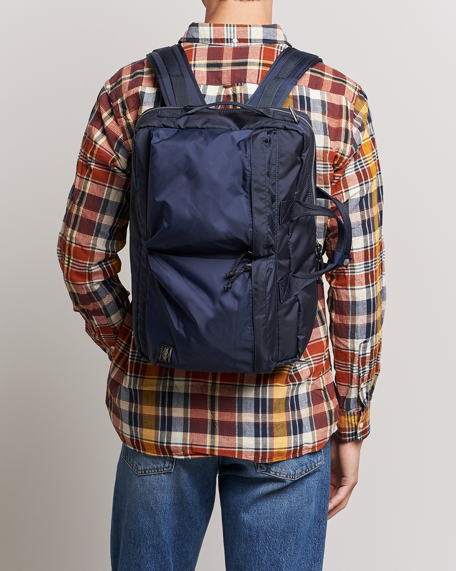 Hombres | Bolsos | Porter-Yoshida & Co. | Porter-Yoshida & Co.Force 3Way BriefcaseNavy Blue