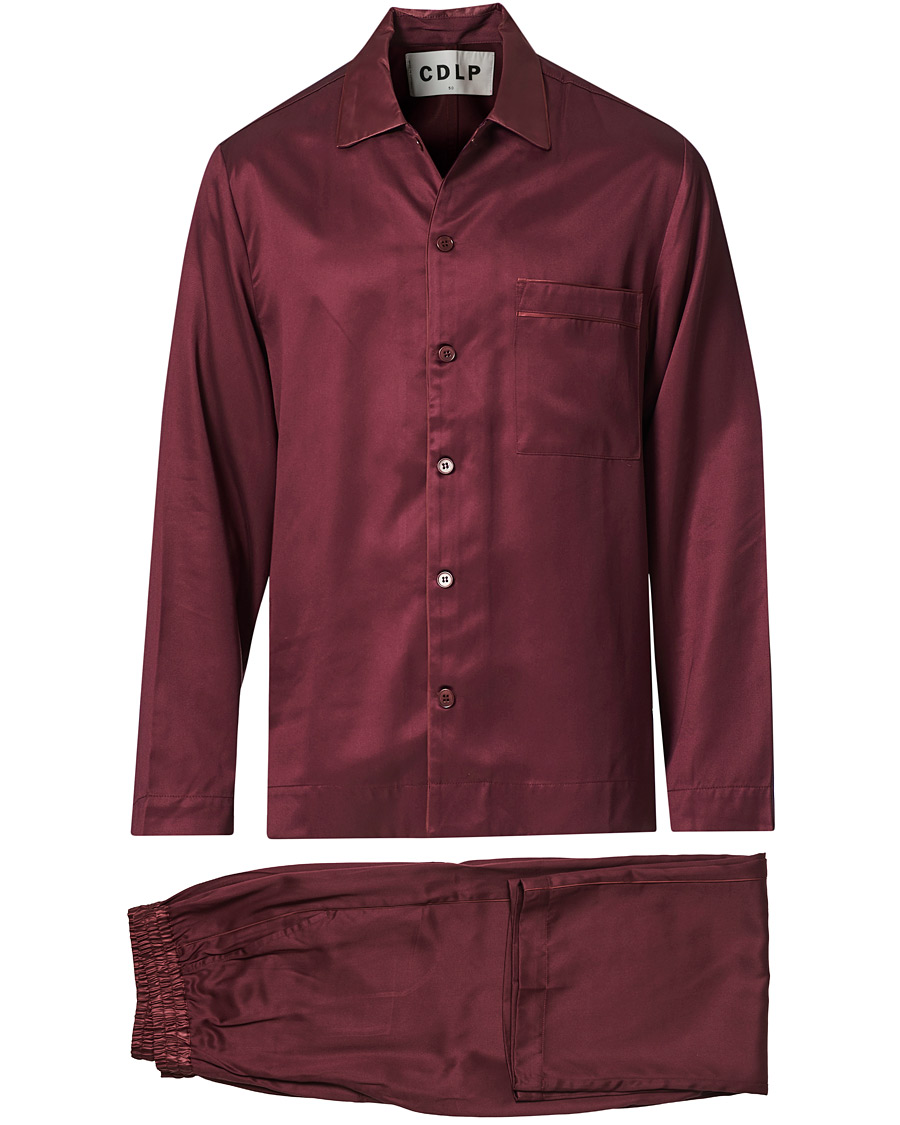 Hombres | Pijamas y batas | CDLP | Home Suit Long Sleeve Burgundy