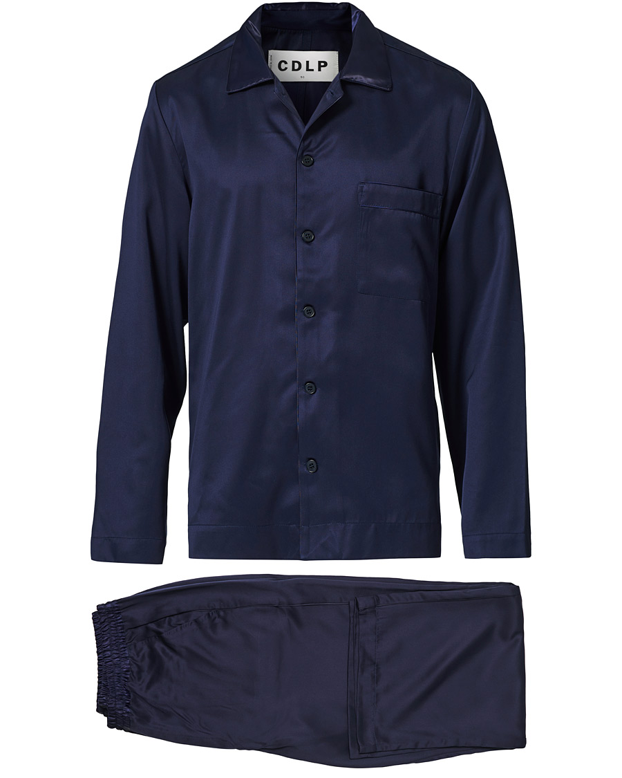 Hombres | Pijamas y batas | CDLP | Home Suit Long Sleeve Navy Blue