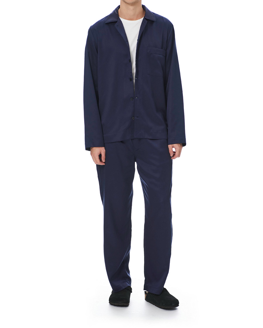 Hombres | Pijamas y batas | CDLP | Home Suit Long Sleeve Navy Blue